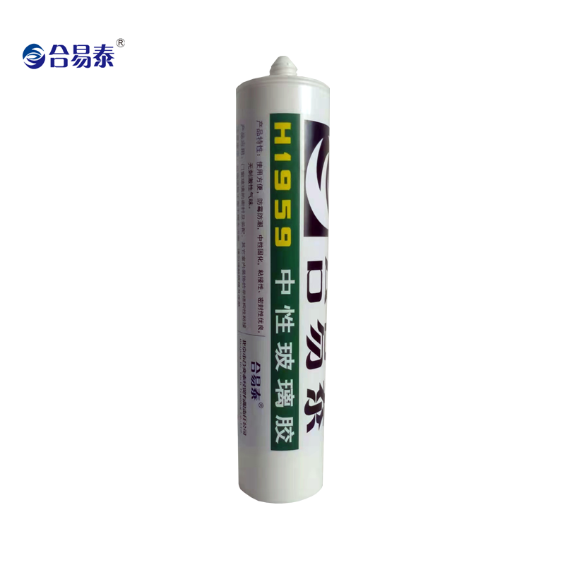 合易泰 玻璃胶 H1959 310ml 支 (白色)高清大图