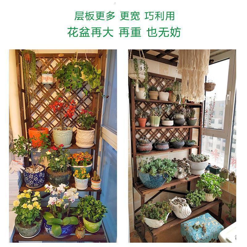 森美人花架gddhj 森美人木庭院阳台花架置物架实木落地式多层花架子室外户外花盆架子 价格图片品牌报价 苏宁易购聚佳家居家装专营店