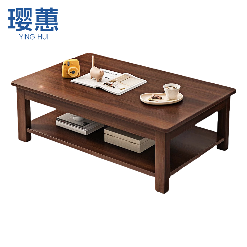 璎蕙 时尚茶几双层80cm 张高清大图