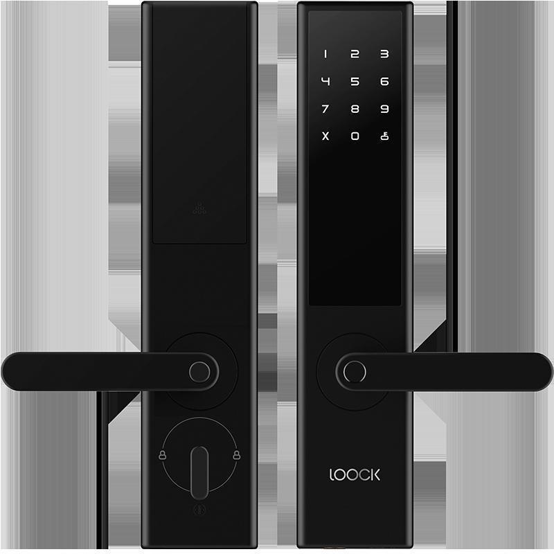 鹿客 LOOCK T1-pro 指纹锁智能锁 家用防盗门智能门锁密码锁电子锁 手机App远程控制撬锁右开门