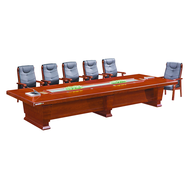 臻远 ZY051358办公家具会议桌接待洽谈桌会议台桌 4.5米