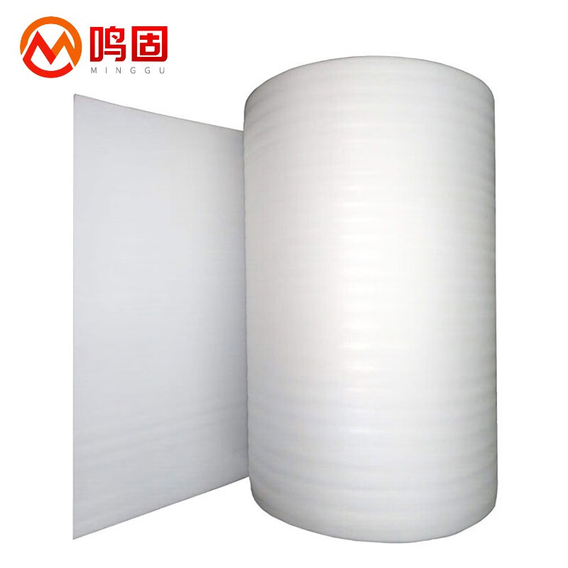 鸣固 epe珍珠棉 气泡膜包装软泡沫棉填充棉打包防震棉 厚1mm(宽40cm) KD725722高清大图