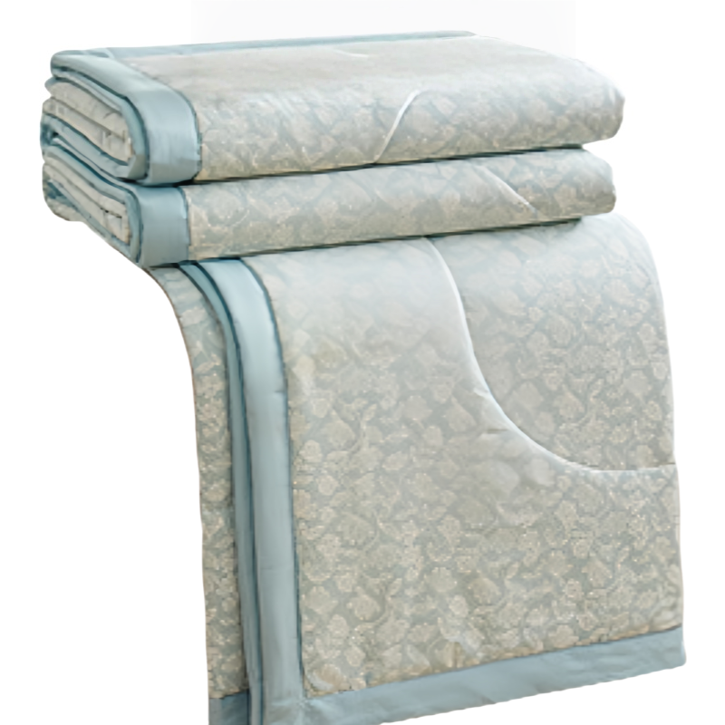 铭思沃被子150*200cm条 安妮蓝高清大图