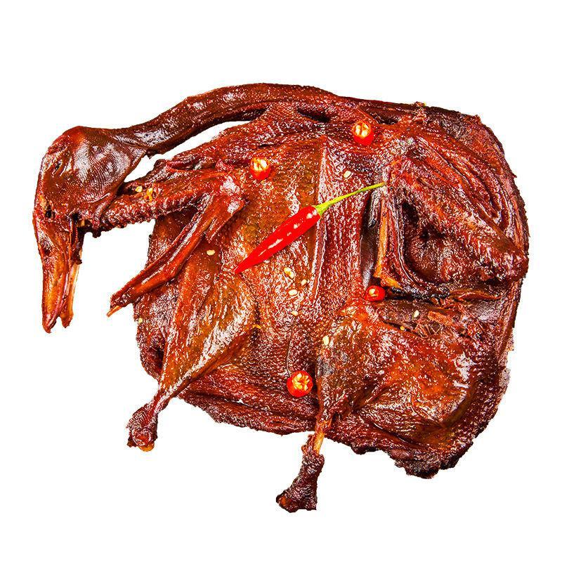 湖南酱板鸭湖南特产熟食小吃麻辣香辣常德风干鸭烤鸭肉类零食八成风干