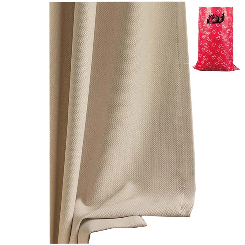 植巾 CL170 100*100cm 加厚棉麻窗帘（计价单位：米）黄色高清大图