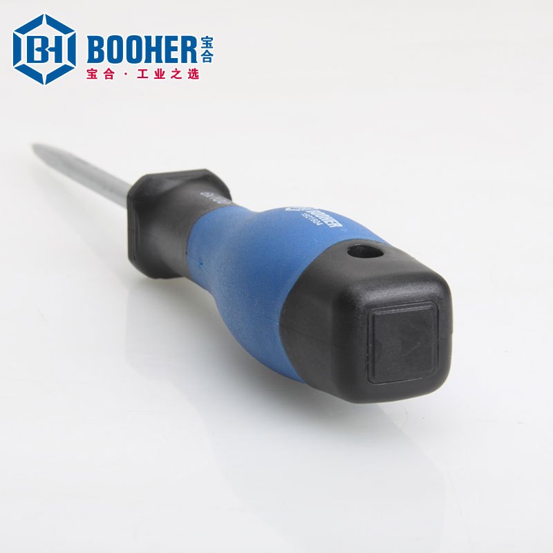 Booher宝合工具双色柄菱形锥子旋具头螺丝批改锥