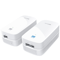 TP-LINK AC1200M双频全千兆HyFi智能无线路由器分布式子母路由穿墙宝无线电力猫H610R+H610E套装