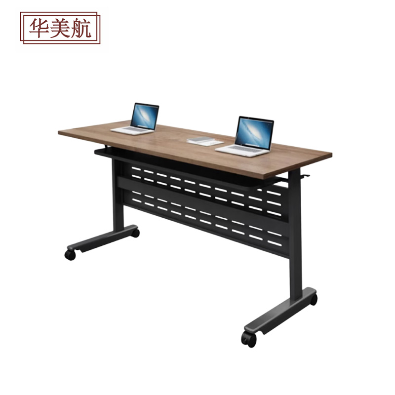 华美航 办公桌 1200*400*750mm套高清大图