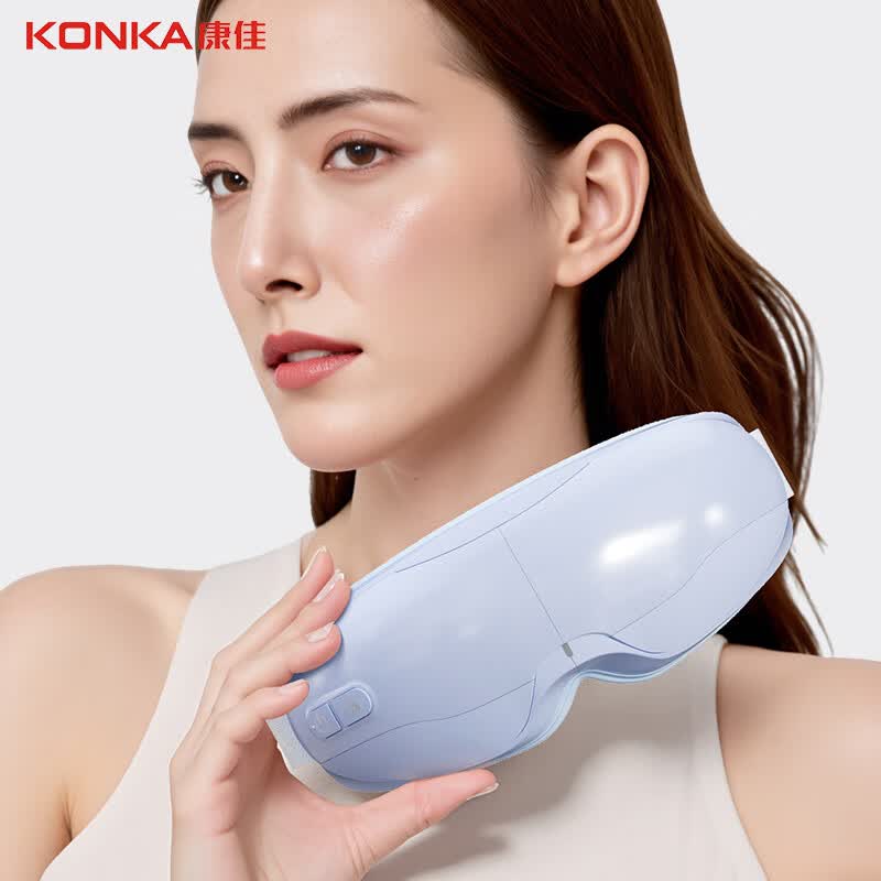 康佳 智能眼部按摩仪可视化热敷眼罩护+气囊按摩含音乐功能 KYAM-1501高清大图