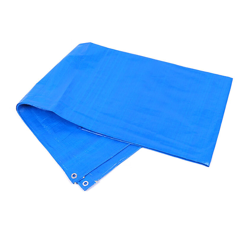 海斯迪克hk212工业用加厚彩条布防雨布雨棚布帆布pe防水雨篷布油布5米