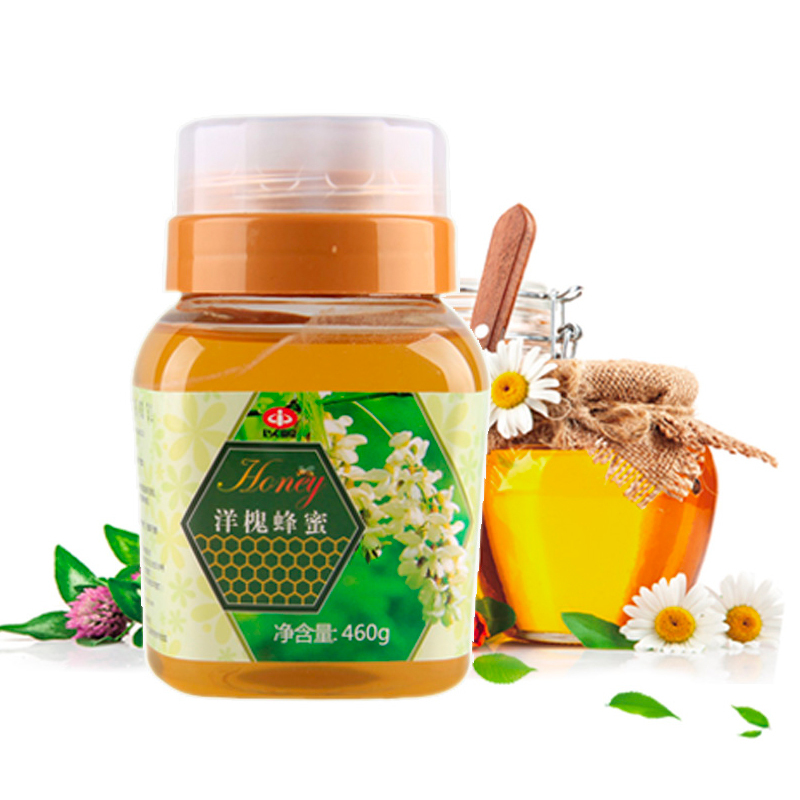 以岭(YiLing) 洋槐蜂蜜 460g 蜂蜜 槐花蜜 滋补蜂蜜 蜂产品 蜂蜜柚子茶 蜂蜜柠檬 罐装