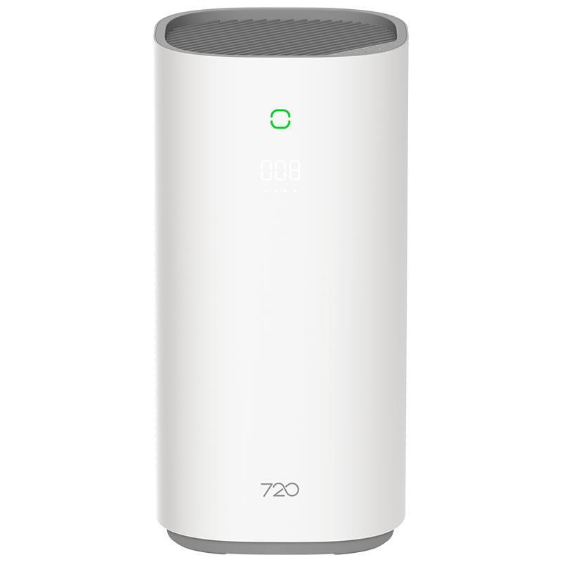 华为(HUAWEI) 720全效空气净化器C400 家用负离子除菌除甲醛智能除二手烟雾霾 白色 KJ400F-C400