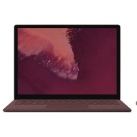 微软(Microsoft)Surface Laptop 2 13.5英寸 超轻薄本触屏版笔记本电脑(i5-8250U 8GB 256GB固态硬盘 含正版office 深酒红)