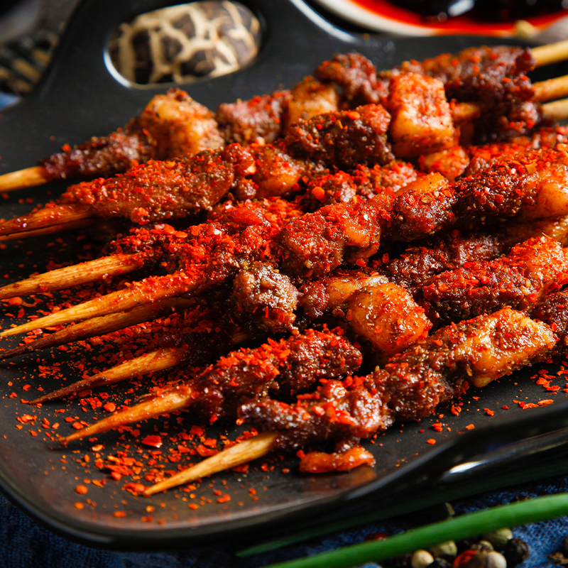 宁夏西吉县1920精选农户圈养黄牛牛肉串500g参数