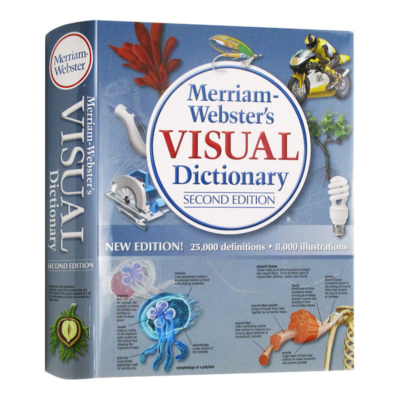 麦林韦氏国际词典 [正版]韦氏图解英语词典 英文原版 Merriam Webster’s Visual Dictiona高清大图