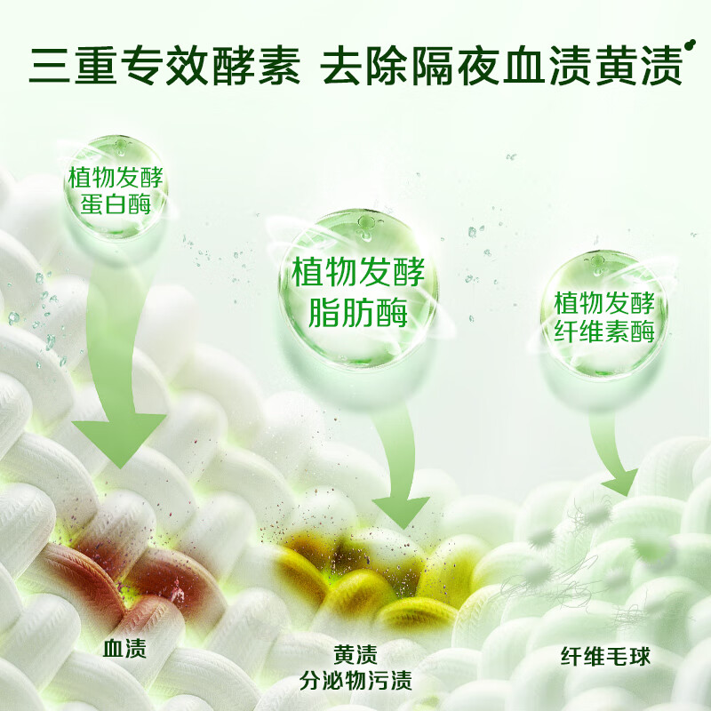 立白卫仕内衣专护洗衣液280g+卫仕除菌洗衣液100g*2袋抑菌除菌除菌真菌去血渍去异味高清大图