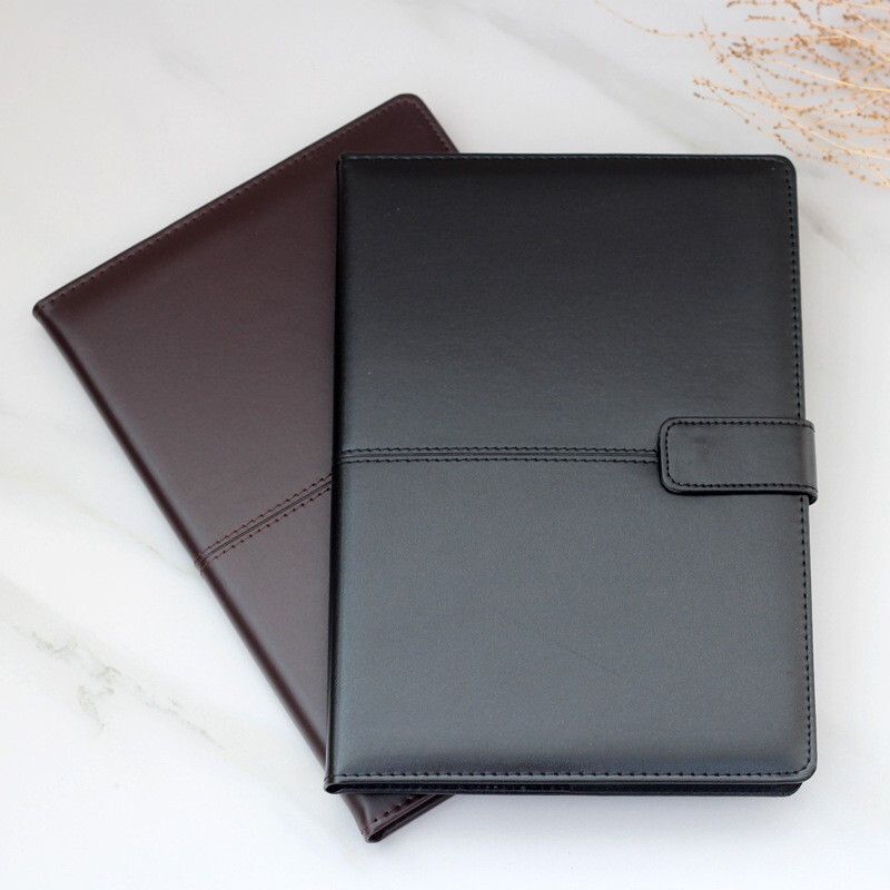 得力(deli) 7941皮面笔记本(黑)-120张-16K(本)高清大图