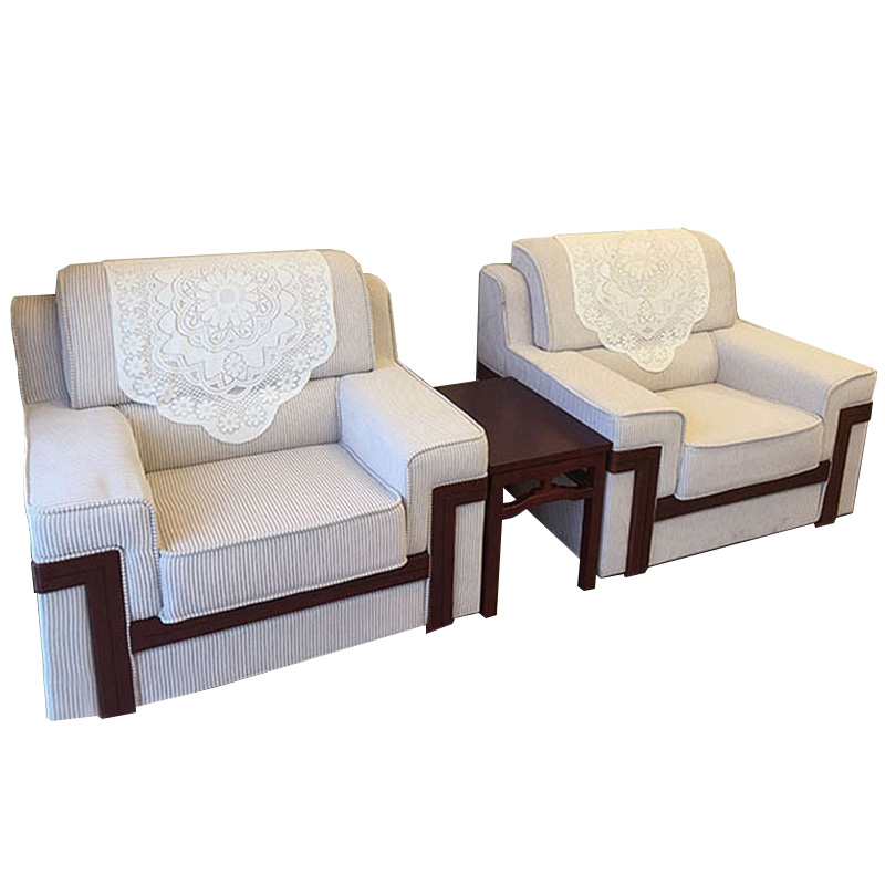 匡大 办公沙发布艺接待沙发贵宾沙发