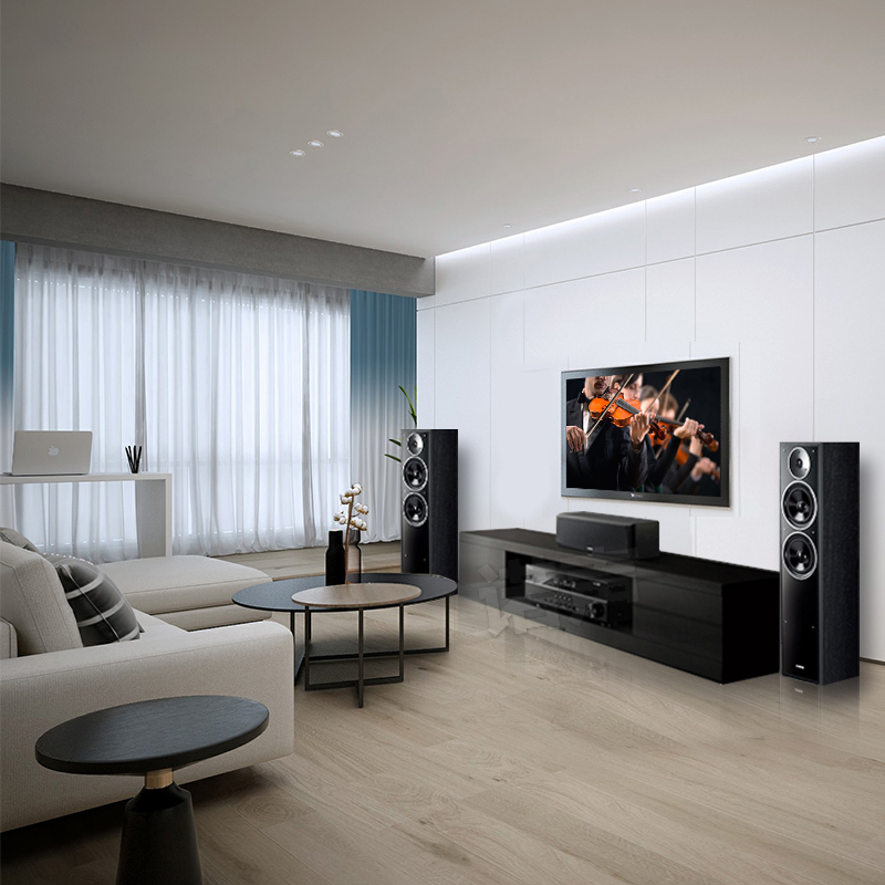 yamaha雅马哈ns777v6aiw280c全景声71家庭影院8寸大音箱音响10寸低音