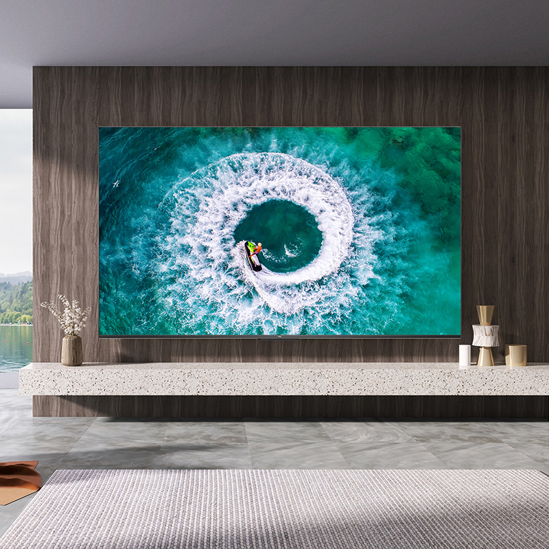 TCL 85Q6E 85英寸4K高清智能全面屏语音网络平板液晶电视机 枪色 官方标配