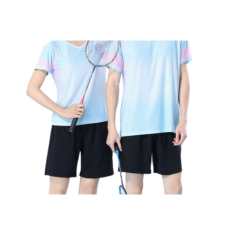 信柏合羽毛球服XH40/套高清大图
