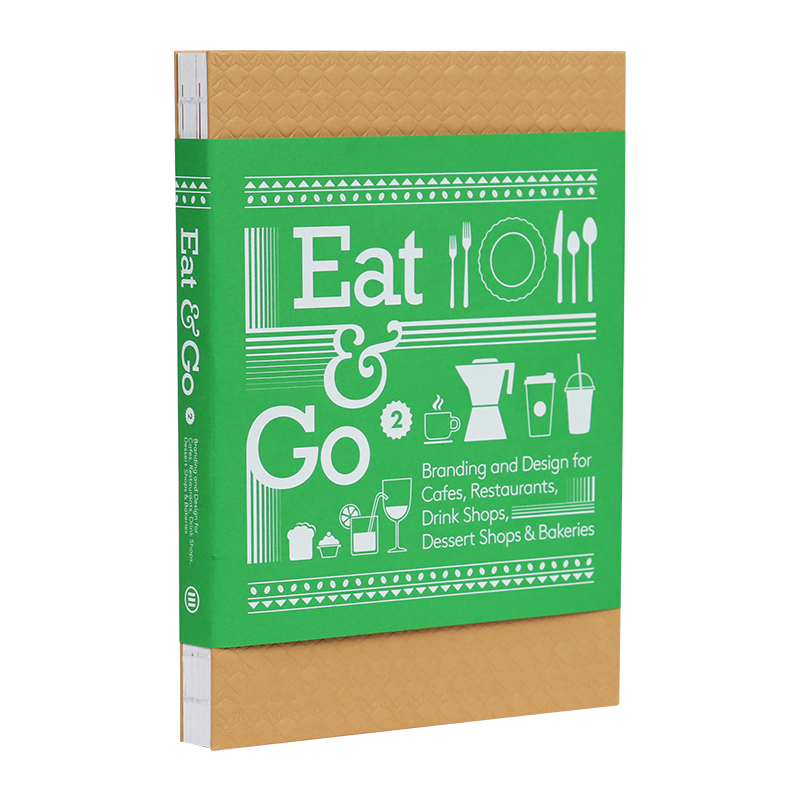 [正版]Eat & Go 2 餐饮品牌设计书籍 包装海报平面广告logo设计案例书籍 房屋室内装修设计方案实战指南高清大图
