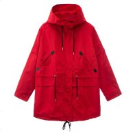 【1折价66.9元】唐狮风衣女中长款韩版春季新款秋装外套宽松初秋小个子学生薄