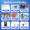 美的(Midea)冰柜202升 家用囤货 双顶开双温柜 一级能效 省电低音卧式冰箱BCD-202DKM(E)