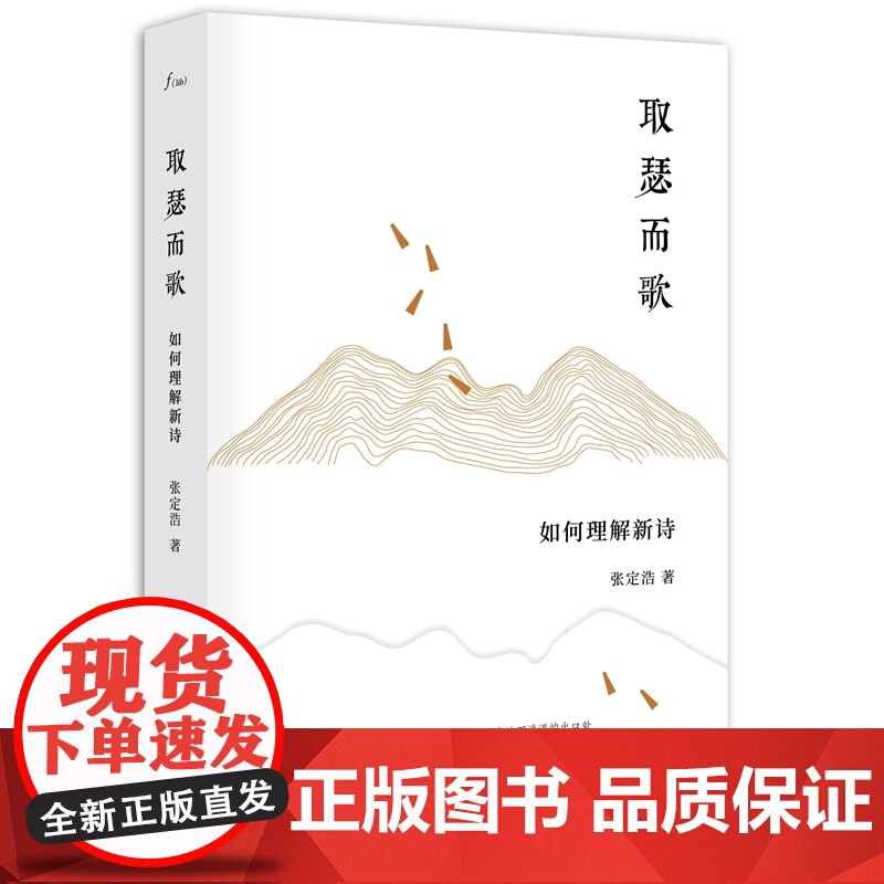 取瑟而歌:如何理解新诗 张定浩 华东师范大学出版社 正版书籍