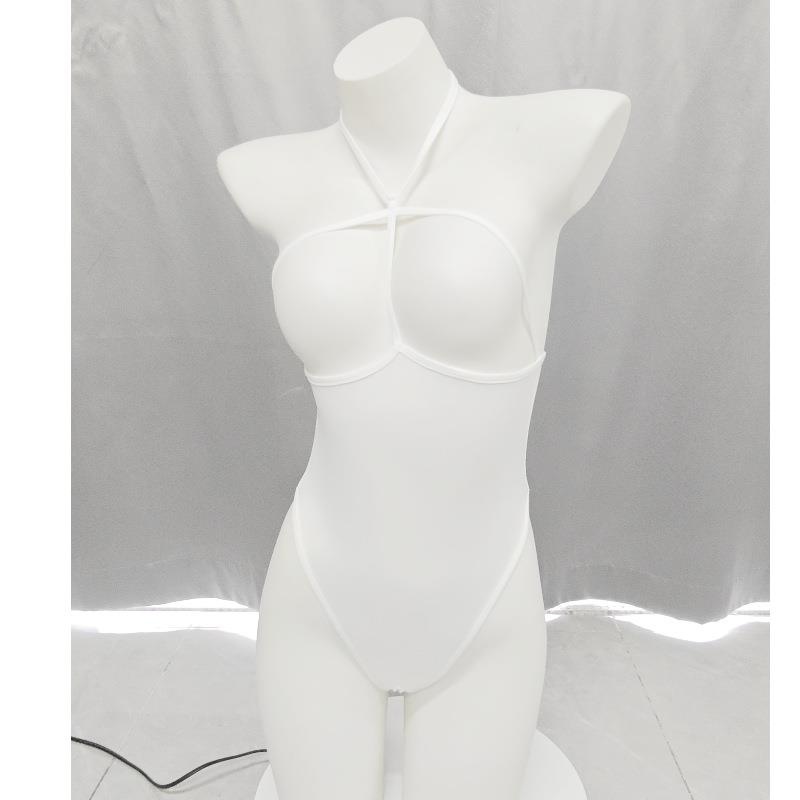 长夜漫漫情趣内衣性感吊带露乳连体衣诱惑火辣睡衣免脱开档女2054高清大图