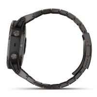 【顺丰发货】【送截表器】佳明GARMIN飞耐时fenix5xPlus 健身音乐时尚NFC支付户外运动手表100防水（钛合金表身表链ADLC镀膜蓝宝石镜面）