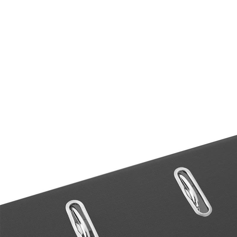 齐心 A205 2寸半包胶档案夹 A4 黑图片