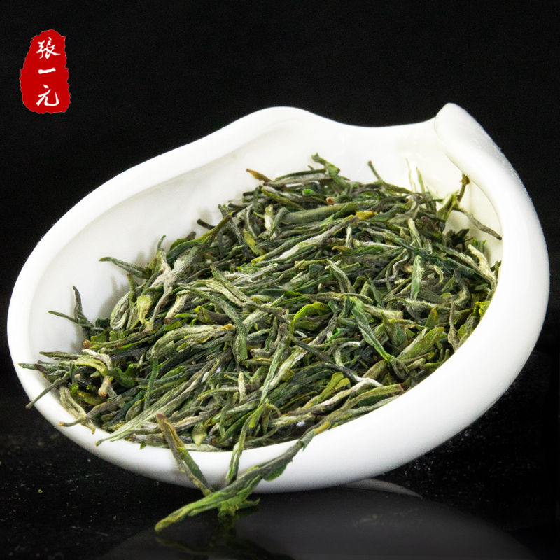 张一元茶叶 经典系列信阳毛尖桶装40g(10包) 绿色