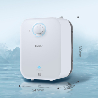 海尔(Haier)6.6升上出水小厨宝 2200W家用厨房速热电热水器 小巧尺寸一级能效节能 EC6.6FA