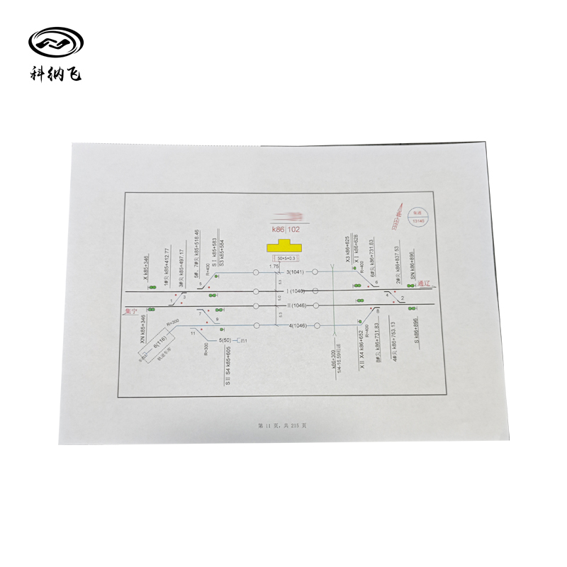 科纳飞 黑白资料打印 A4高清大图