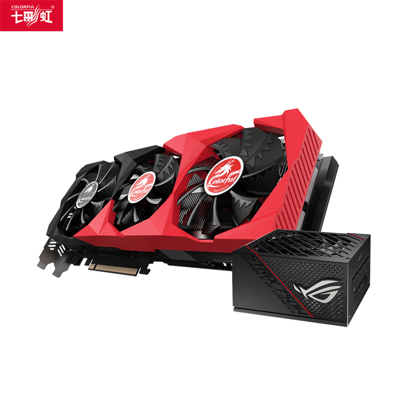七彩虹战斧 GeForce RTX 3060 Ti显卡+华硕雷鹰750W金牌电源