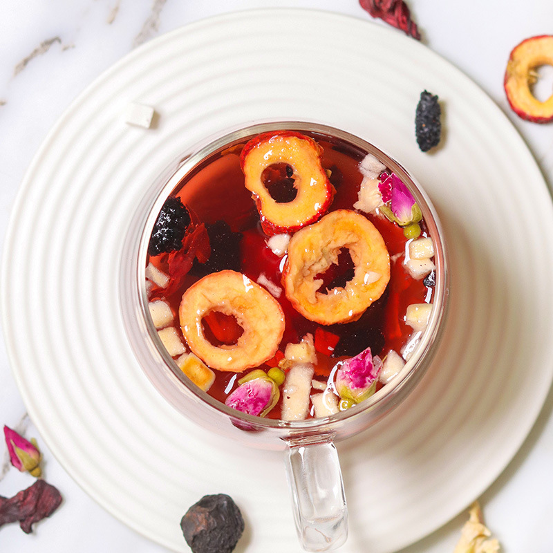 谯韵堂 乌梅山楂茯苓茶100g/袋高清大图