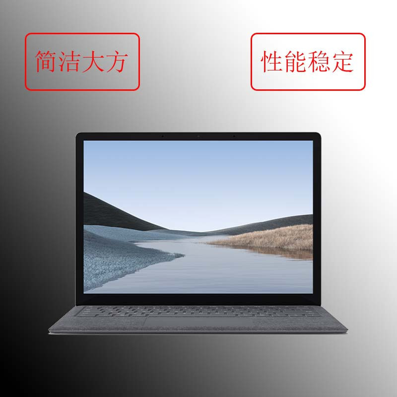 微 软（Microsoft）Surface Laptop Go 12.4英寸笔记本电脑i5 16G 256G 亮铂金
