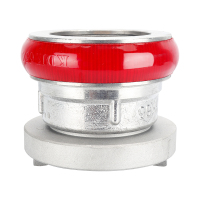 消防水带接头异径变径接头DN65内扣式转DN65快速接扣雌