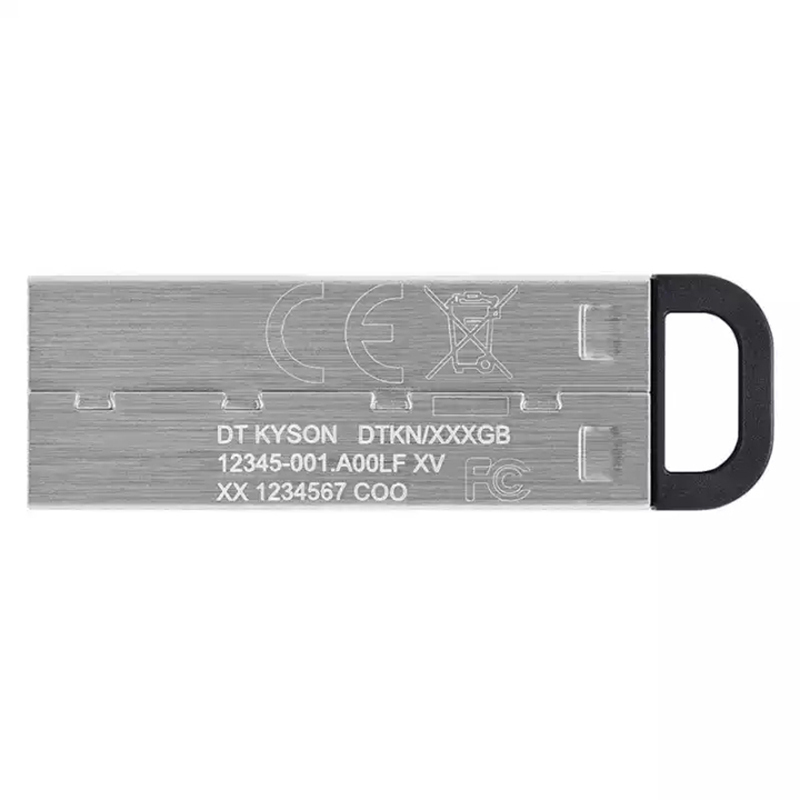 金士顿(Kingston)32GB U盘 DTKN高速金属外壳闪存优盘USB3.2 Gen 1读速200MB/s 银色