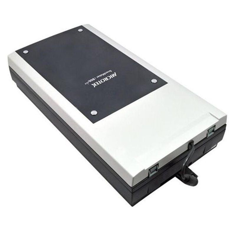 中晶(MICROTEK)ScanMaker i800 Plus A4幅面彩色平板式扫描仪 蓝色