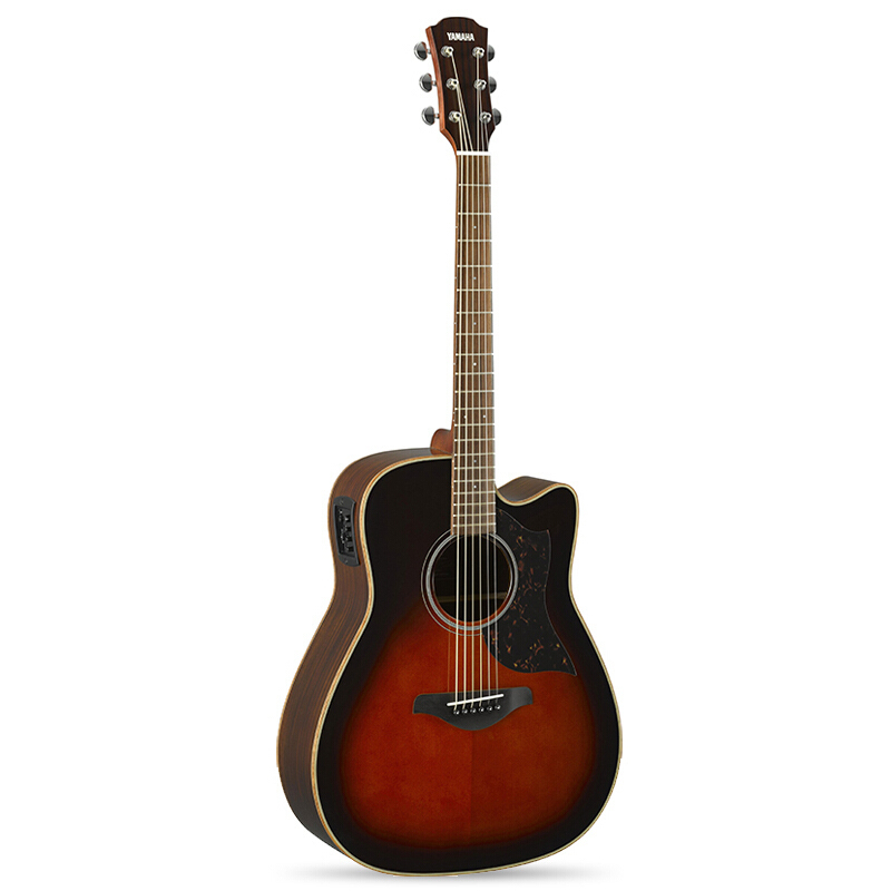 雅马哈yamahaa系列民谣吉他全单a3rac3r单板a1r舞台演出面单电箱木