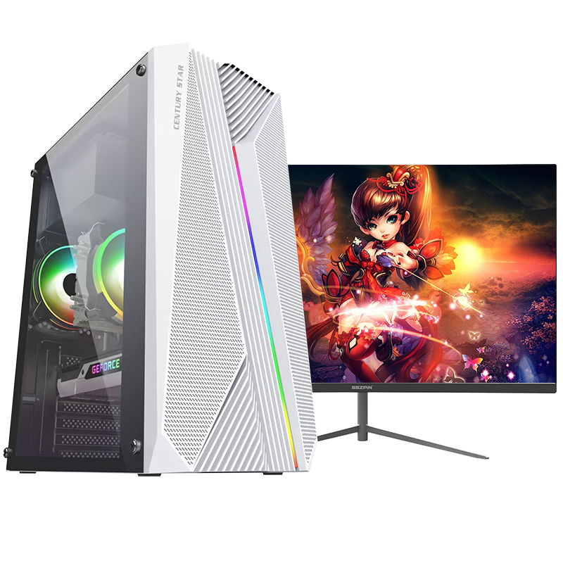 铭能 12代i5六核/RTX2060S独显/16G内存/512G固态 DIY组装机 组装电脑 家用办公台式机电脑主机学生设计电脑台式电竞直播吃鸡永劫无间游戏台式电脑+24英寸全套