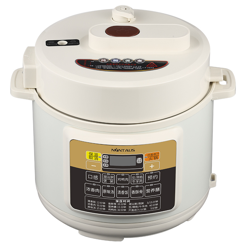 金正 TMS 电压力锅家用 多功能饭煲智能烹饪机 鲜美味电压力锅(双胆) JZL-YL596B高清大图