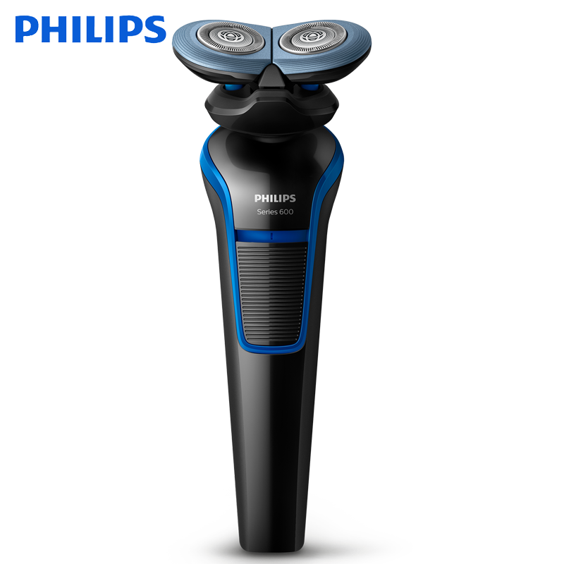M 飞利浦(Philips)电动剃须刀 旋转式双刀头 全身水洗 充电式胡须刀 进口刀头 贴面剃须 持久续航S628/02