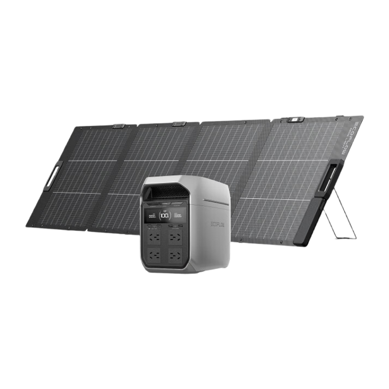 正浩【德3Plus 1度电+220W太阳能板套装】快充移动户外电源220V 1800W大功率车载自驾露营