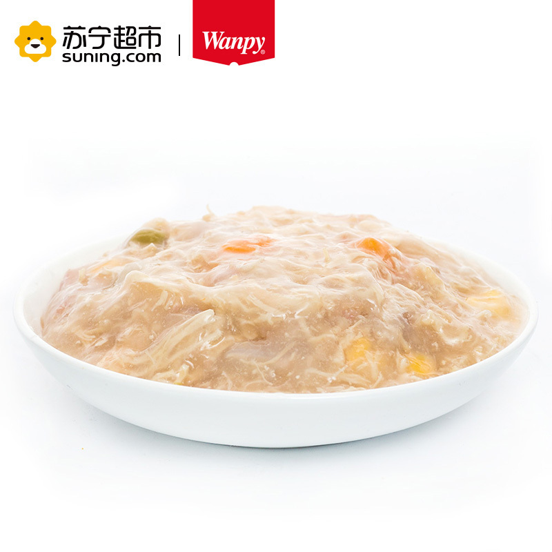 Wanpy顽皮狗湿粮犬用健康营养鸡肉鸡软骨鲜封包100g狗湿粮狗狗罐头零食拌饭