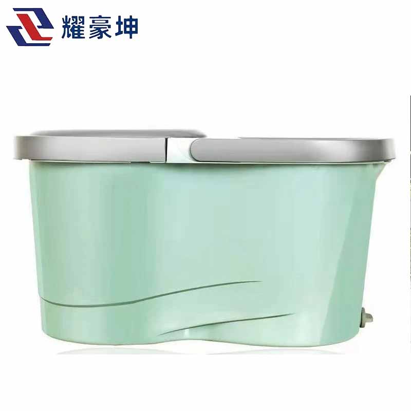 耀豪坤 旋转拖把桶 汲水器拖布送6拖布头M6高清大图