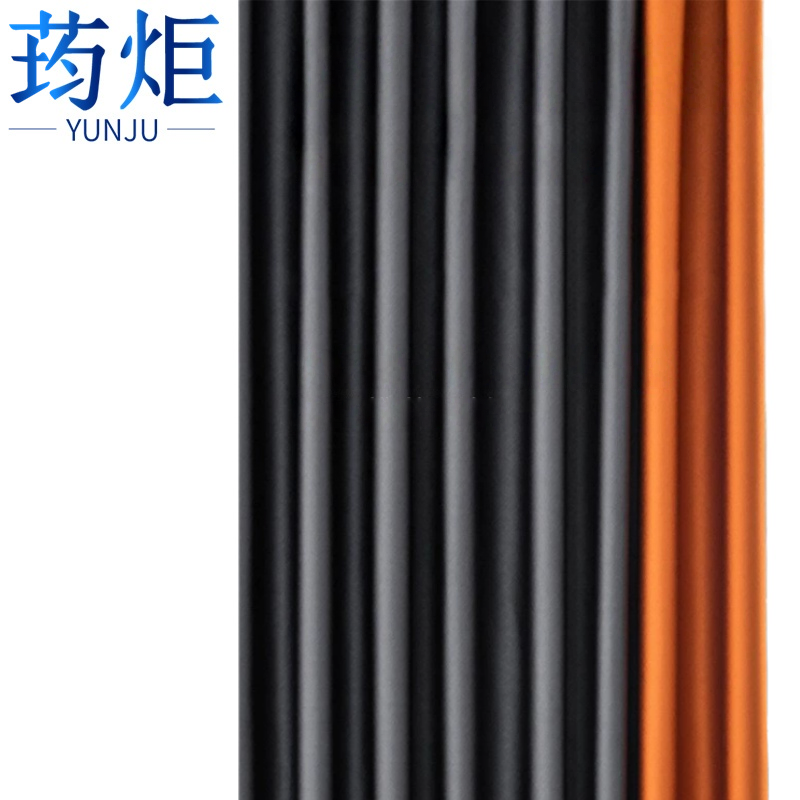 荺炬窗帘拼色米高清大图