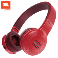 JBL E45BT头戴式无线蓝牙耳机音乐耳机便携HIFI重低音 红色